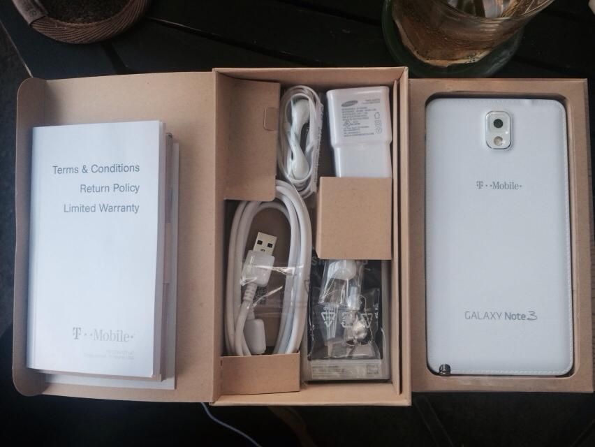 SamSung galaxy Note 3 N900T (T-mobile) màu trắng máy Fullbox 100%..Giá 9.900.000 - 1