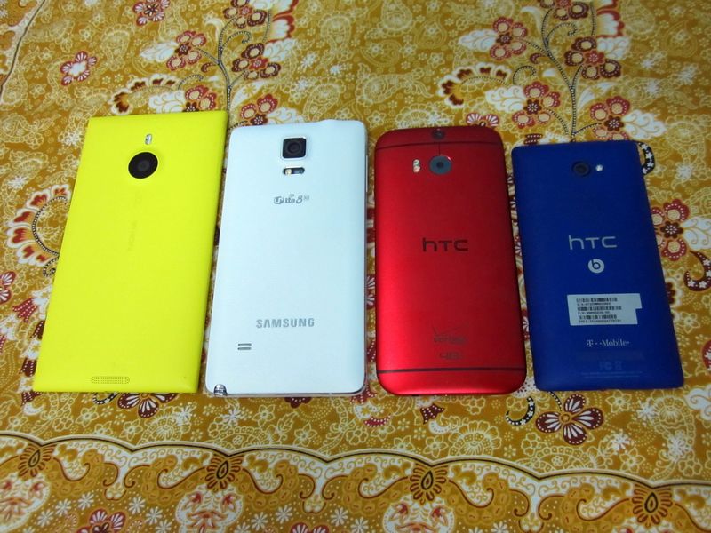 bán hàng đặc biệt HTC One M8 màu đỏ của Verizon - siêu rẻ 6tr99 - 3