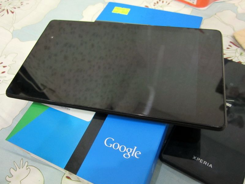 bán NEXUS 7 (2013) bản wifi only - fullbox chính hãng còn bảo hành - 1