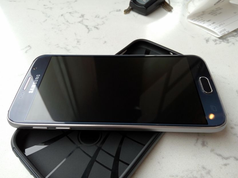 bán SAMSUNG S6 xanh, đẹp, hàng Mĩ AT&T - 1