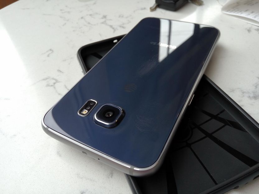 bán SAMSUNG S6 xanh, đẹp, hàng Mĩ AT&T - 3