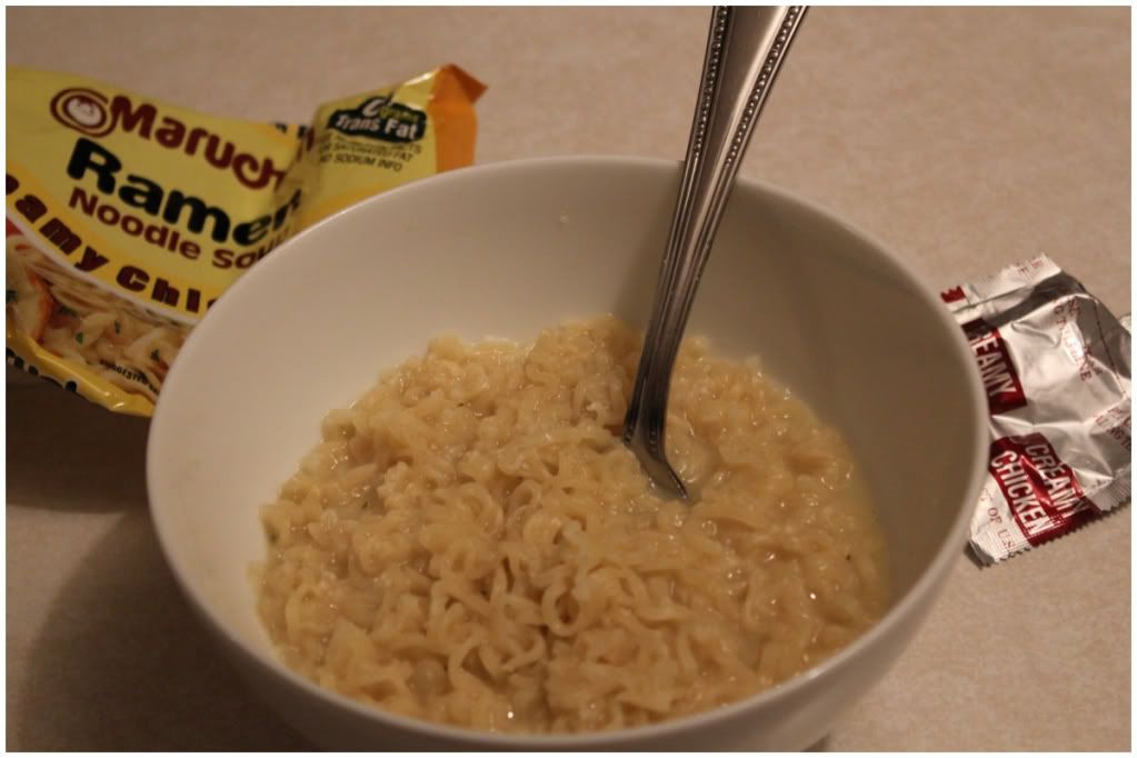 creamy chicken ramen