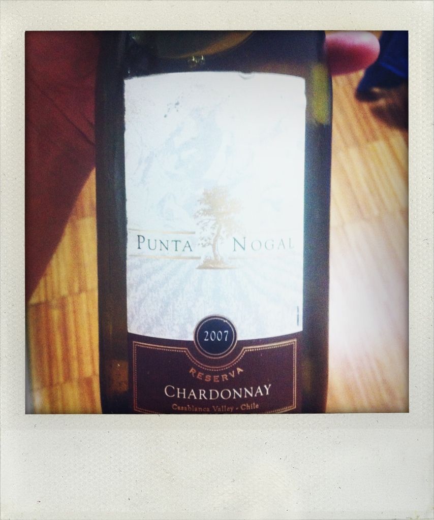 Chardonnay Reserva 2007, Punta Nogal, Uploaded from the Photobucket iPhone App