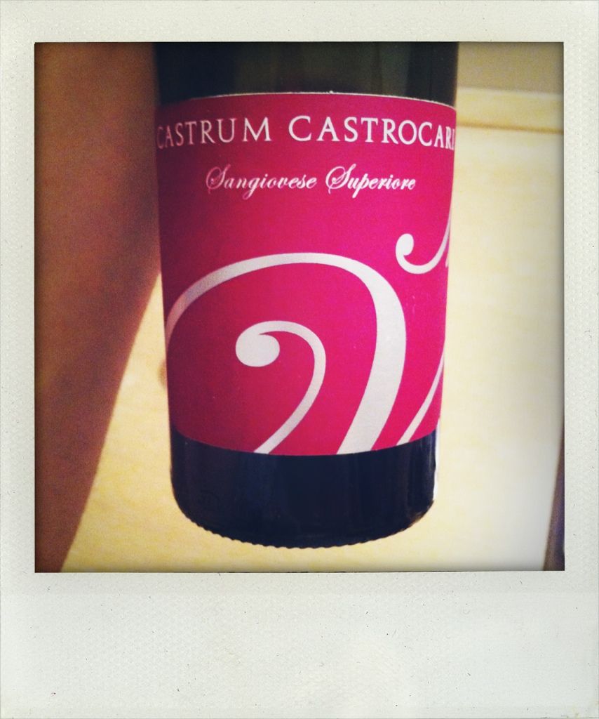 Castrum Castrocari Sangiovese superiore 2009, Marta Valpiani, Uploaded from the Photobucket iPhone App