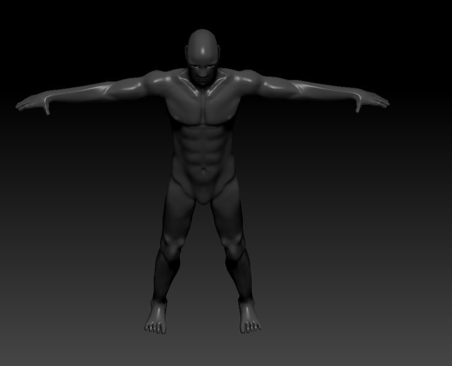 Muscular Male Sculpt Polycount