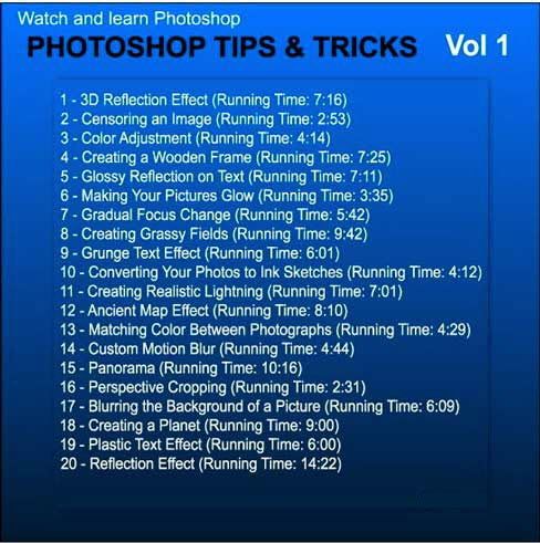 Photoshope Tips & Tricks Volum 1