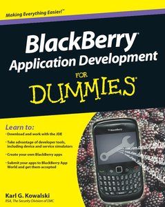 BlackBerry Application Development For Dummies