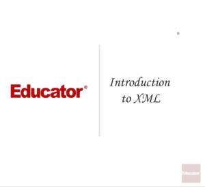 Educator XML Educator XML Educator XML