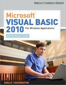 Microsoft Visual Basic 2010 for Win Microsoft Visual Basic 2010 for Windows Applications: Introductory net 