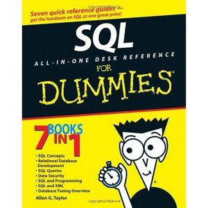 SQL All in One Desk Reference For D SQL All in One Desk Reference For Dummies