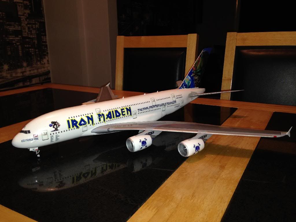 Revell 1 144 A380 Ed Force One Iron Maiden Ready For Inspection Aircraft Britmodeller Com