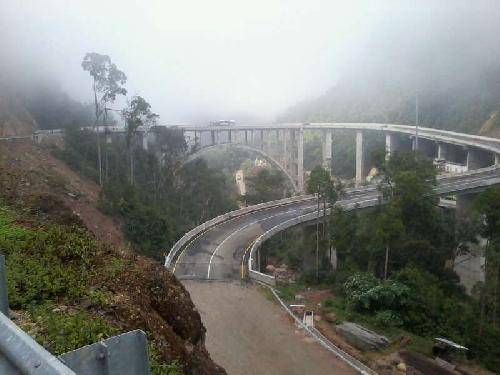 Jembatan Kelok Sembilan ruas baru jembatan kelok sembilan Kelok Sembilan Sumatra Barat Kini
