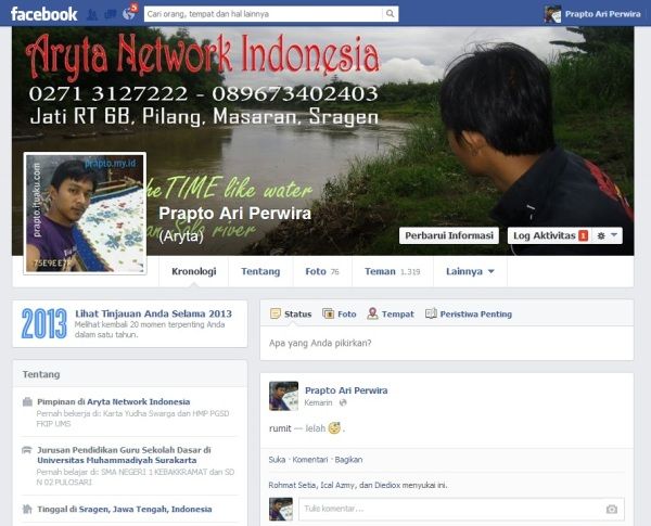 Prapto Sragen Facebook