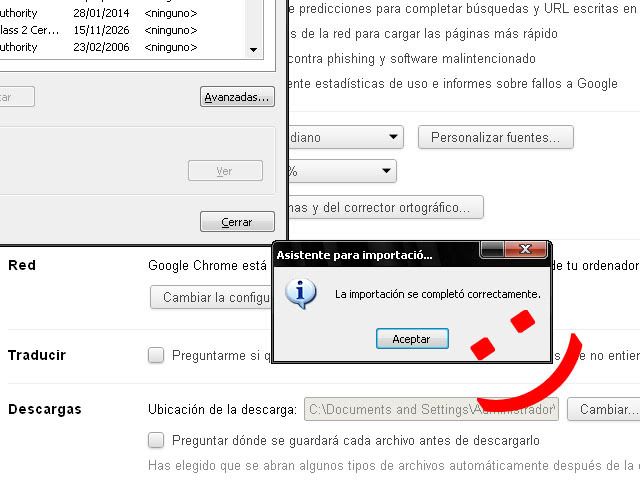 certificado google chorome certificado google chorome