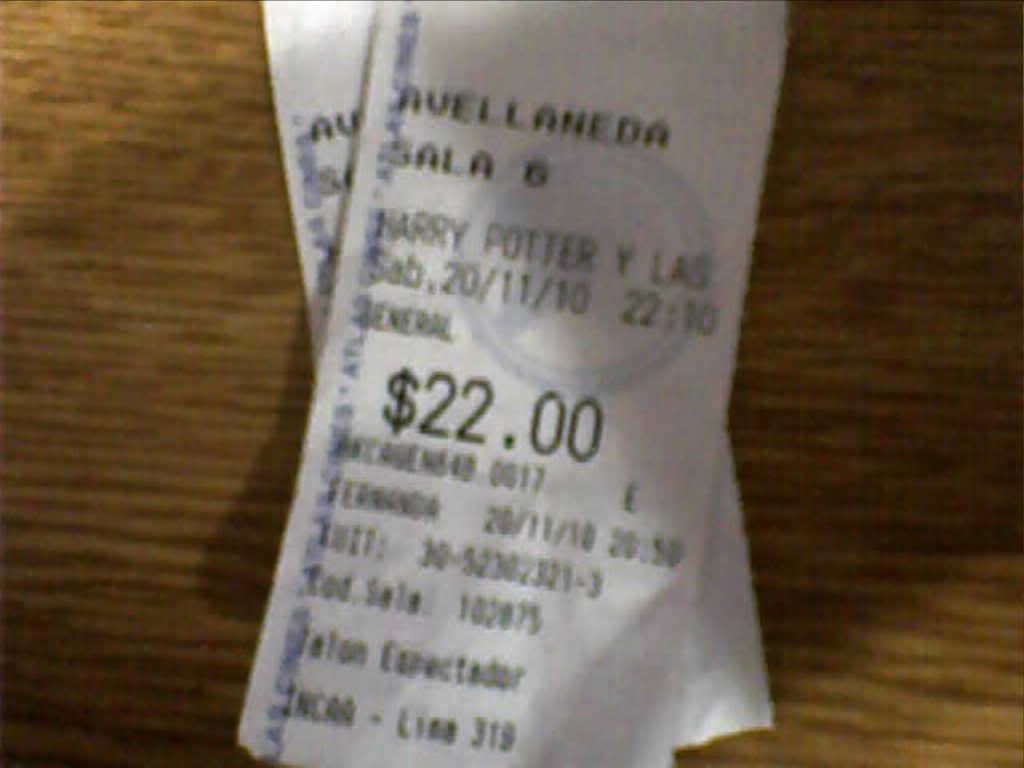 Muestren sus entradas de Harry Potter 7 Muestren sus entradas de Harry Potter 7