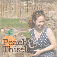 Peach and Thistle