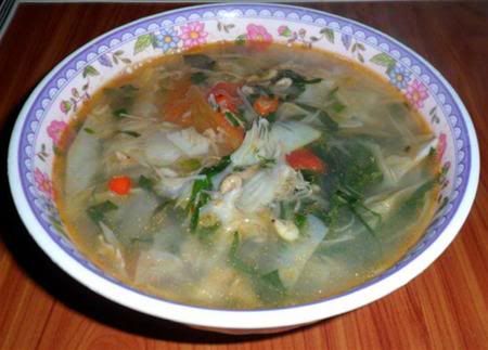 Mát lành canh mít nấu tép
