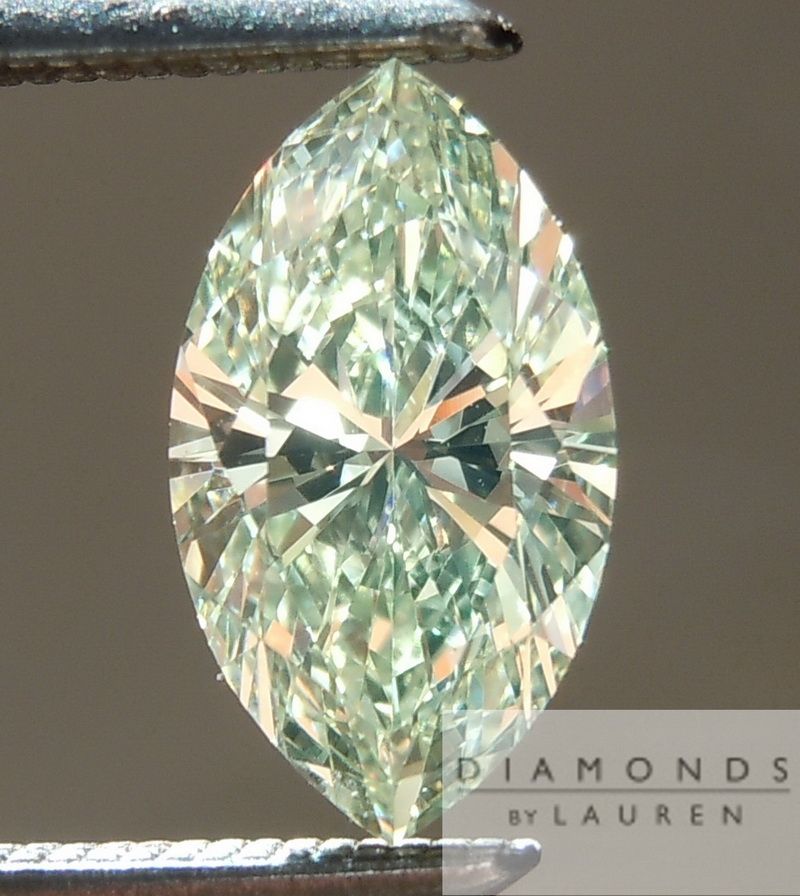 gia fancy light yellow green diamond
