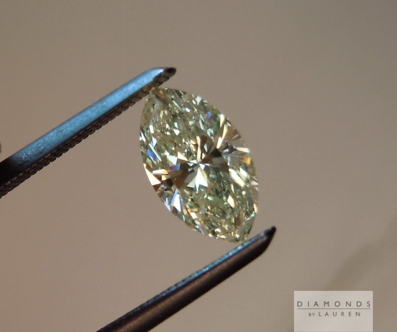 fancy yellow-green diamond