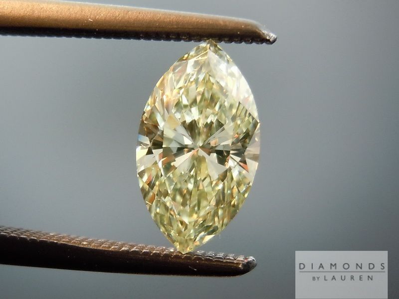 gia fancy light yellow-green diamond