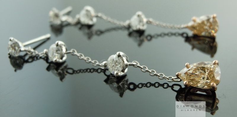 diamond dangle  earrings