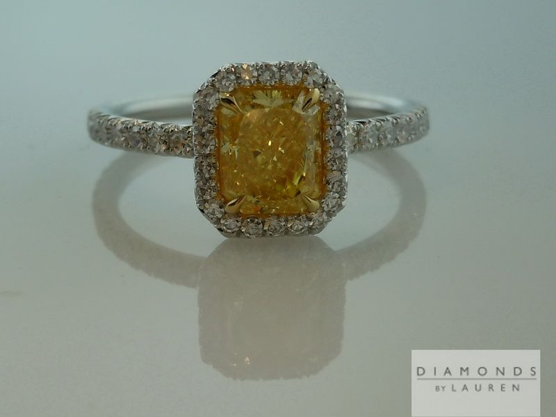 radiant cut diamond ring