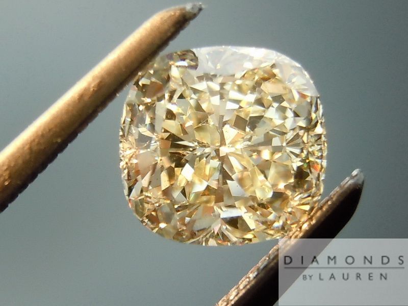 q-r natural light yellow diamond