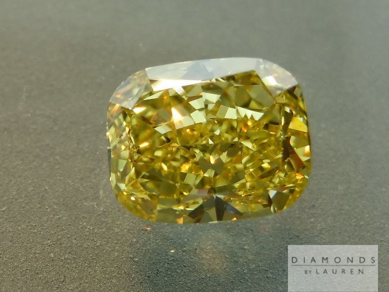 fancy vivid yellow diamond