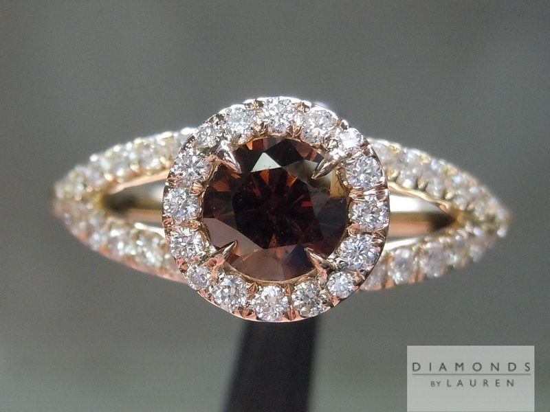 diamond halo ring