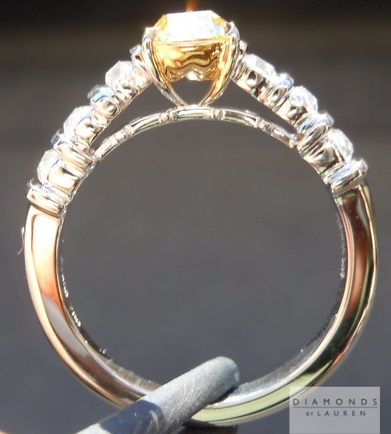 yellow diamond ring