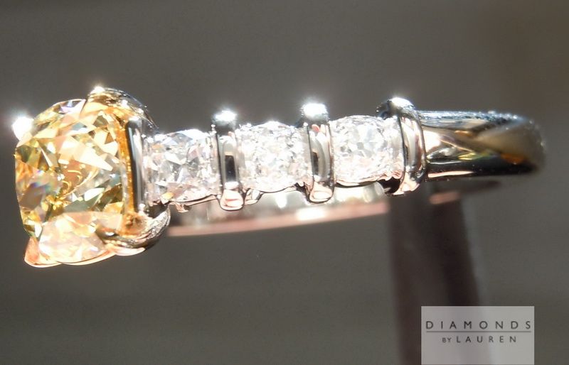 yellow diamond ring