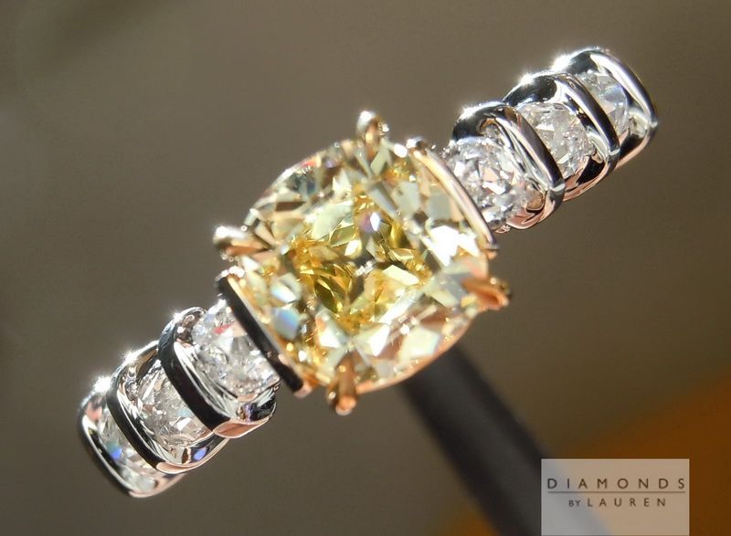 yellow diamond ring