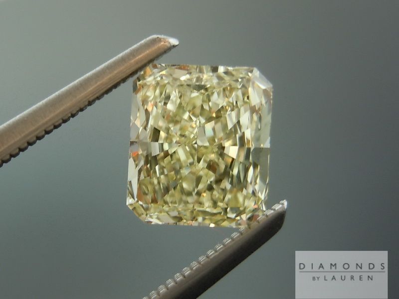 natural radiant cut diamond