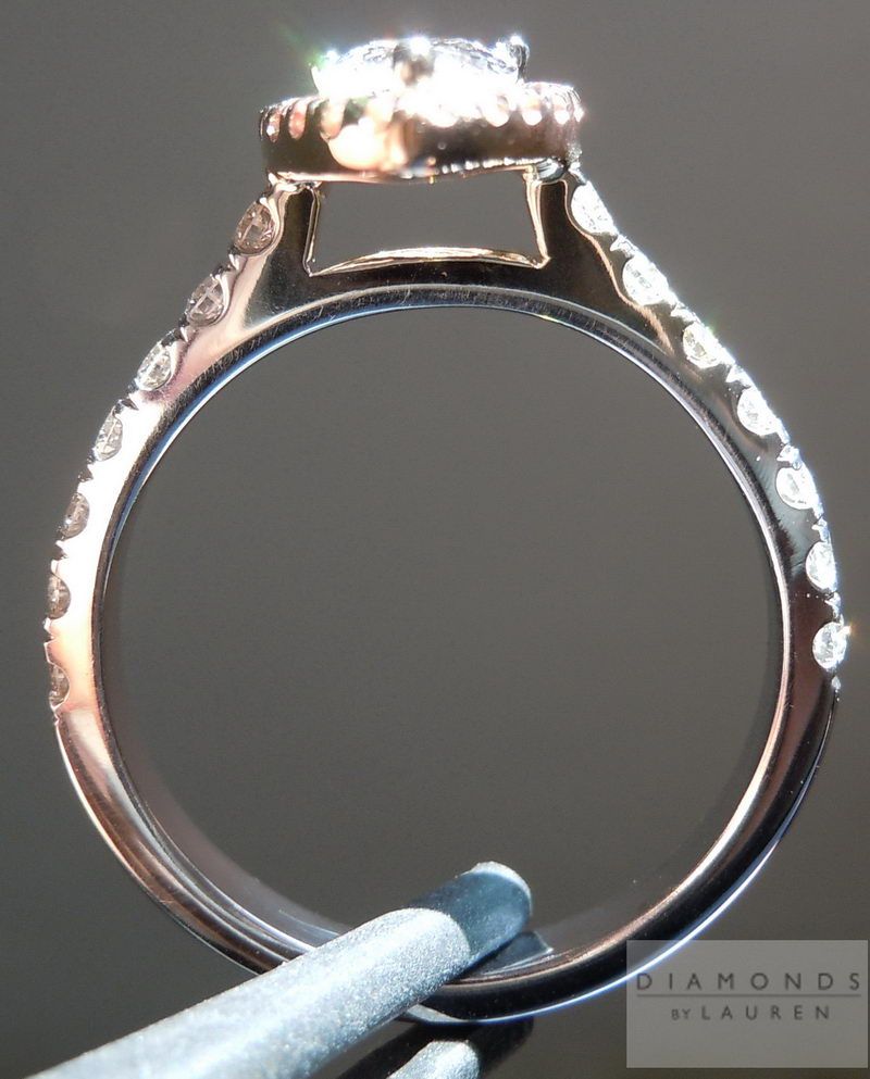 white diamond ring