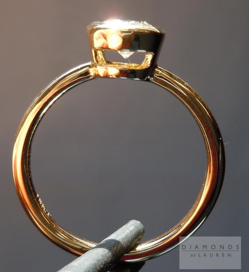 bezel diamond ring