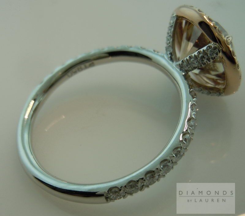 brown diamond engagement ring