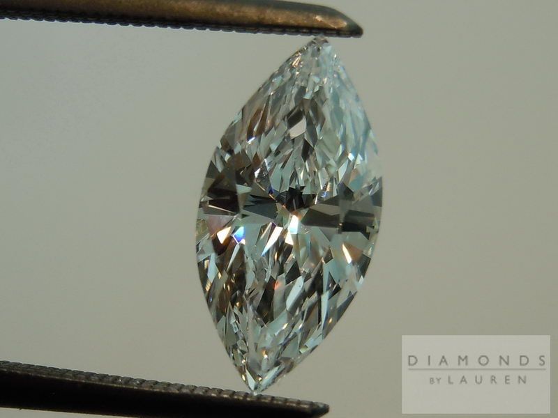 colorless marquise diamond