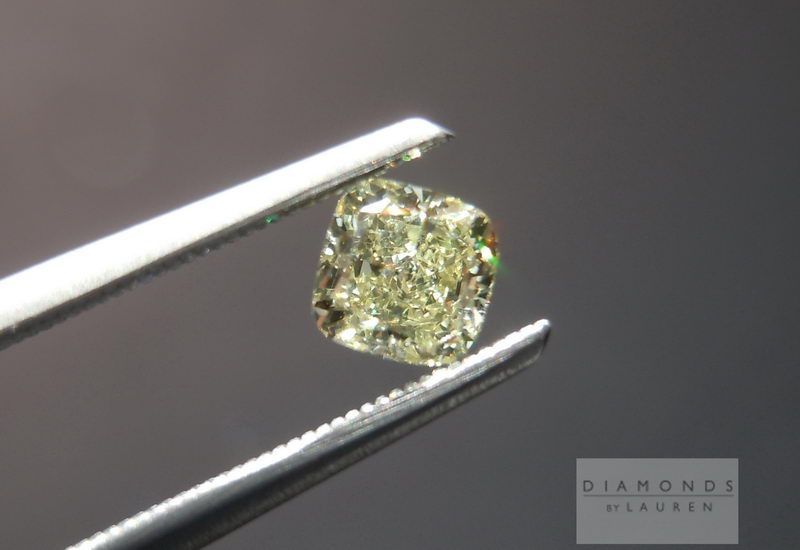 fancy light yellow diamond