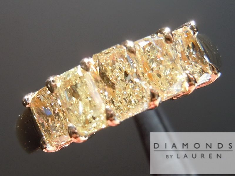 yellow diamond band yellow diamond band