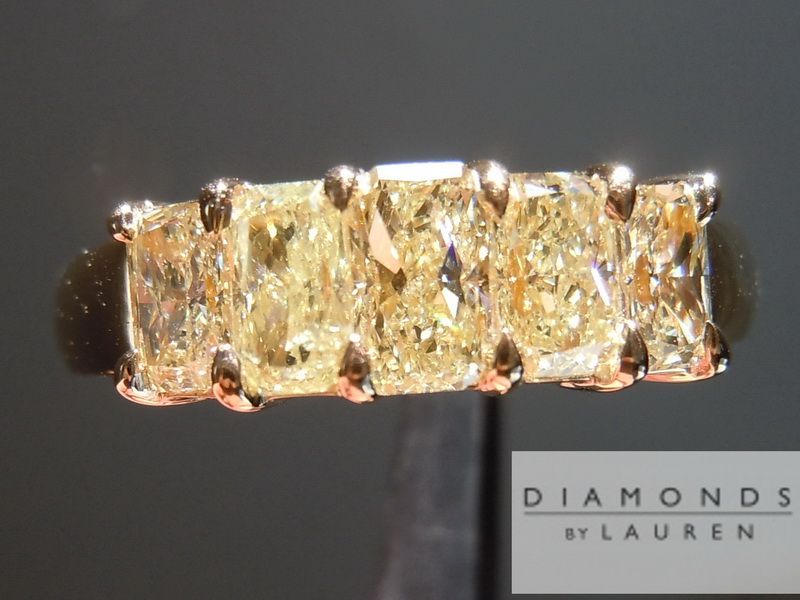 yellow diamond ring