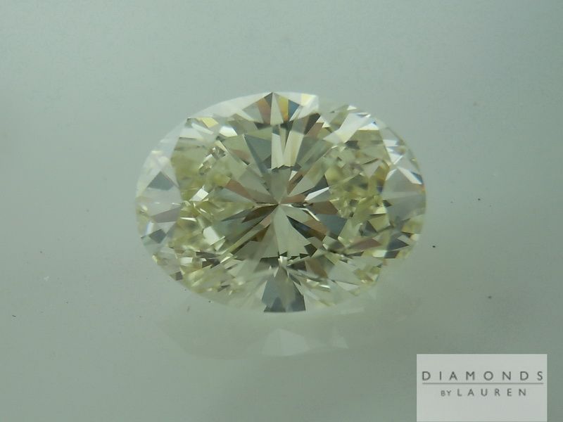 white oval diamond