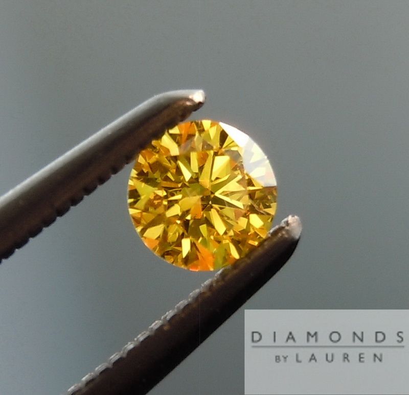 GIA Fancy Vivid Yellow