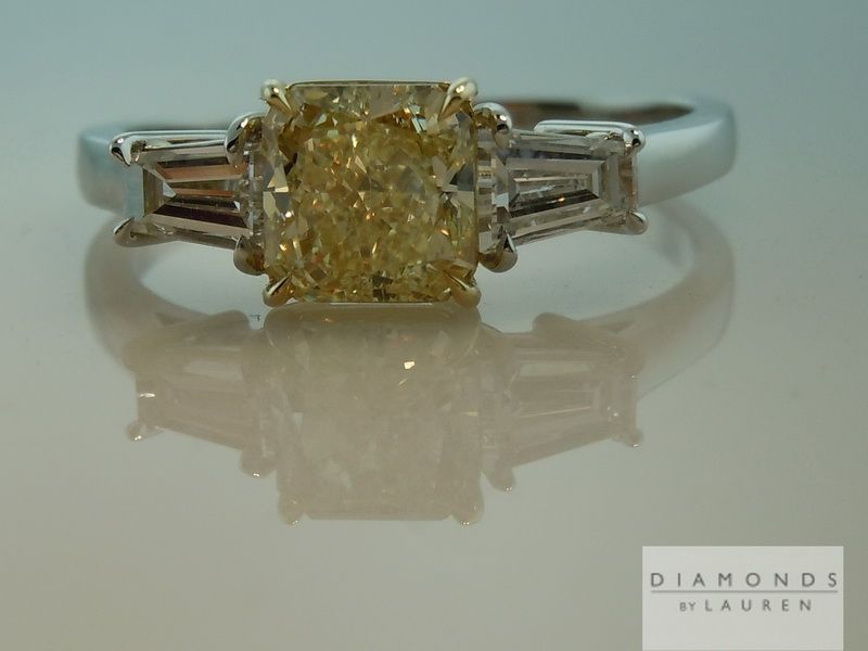 yellow diamond ring