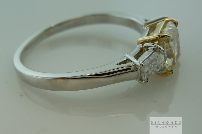 yellow diamond ring
