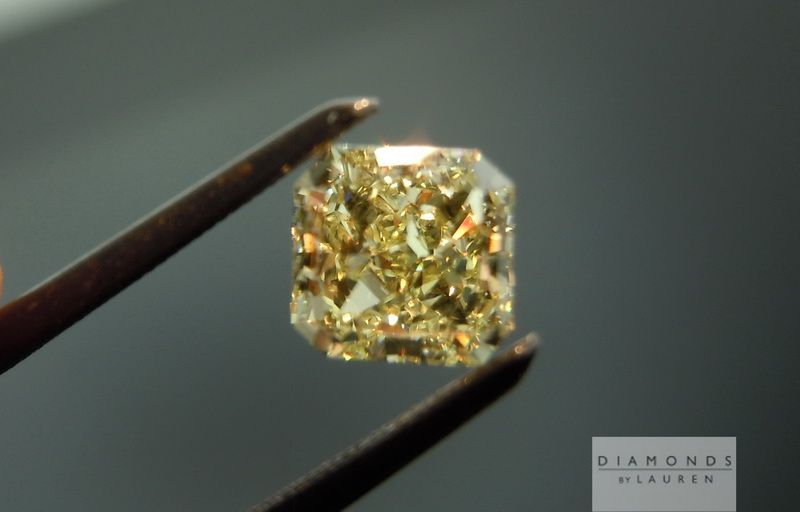 natural light yellow diamond