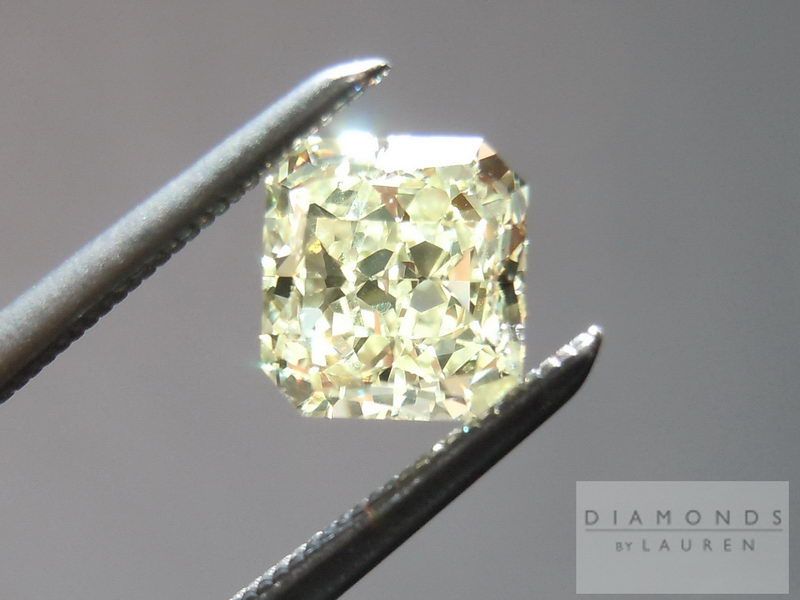canary radiant cut diamond