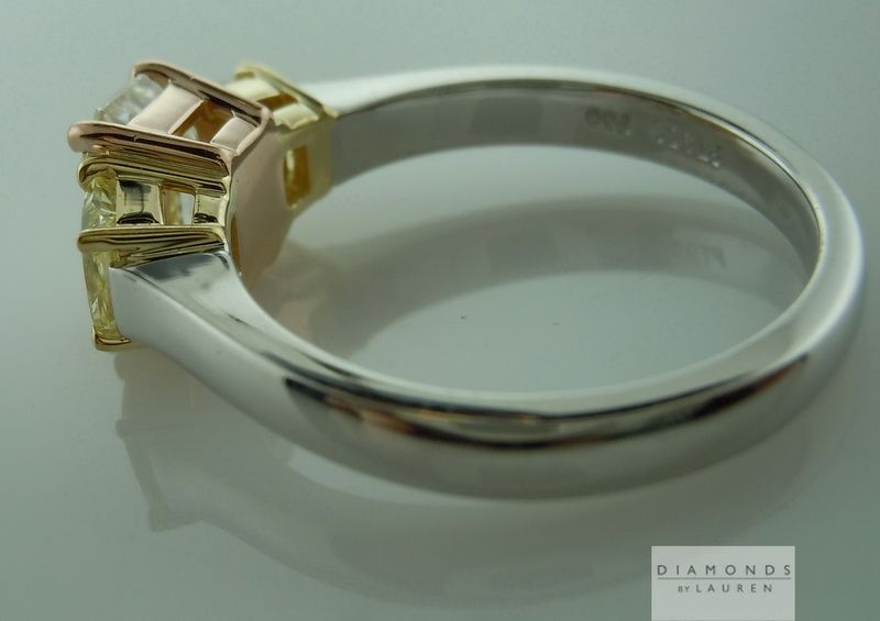 diamond three stone ring