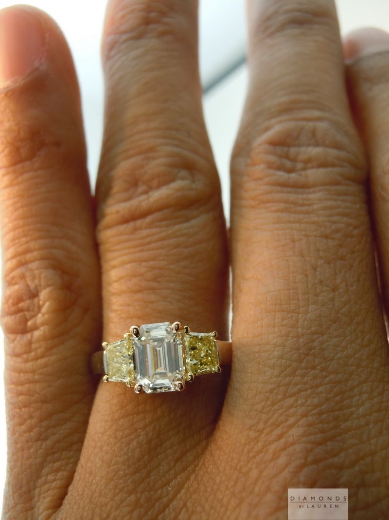 three stone ring