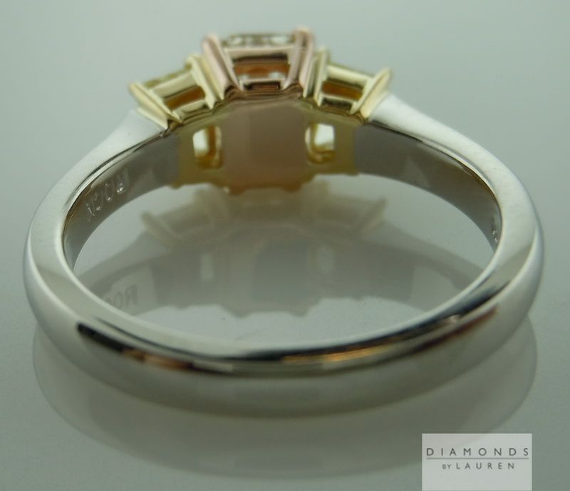 three stone diamond ring
