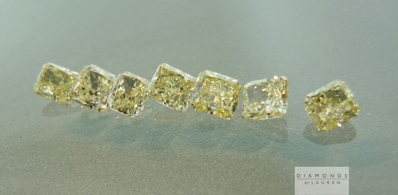 yellow diamond parcel